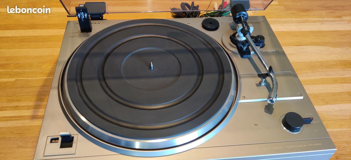 Courroie De Tourne-disque Compatible Hitachi HT-7 - Produit Européen, Polie Des Deux Côtés - Pour Une Lecture Optimale Sans Wow & Flutter