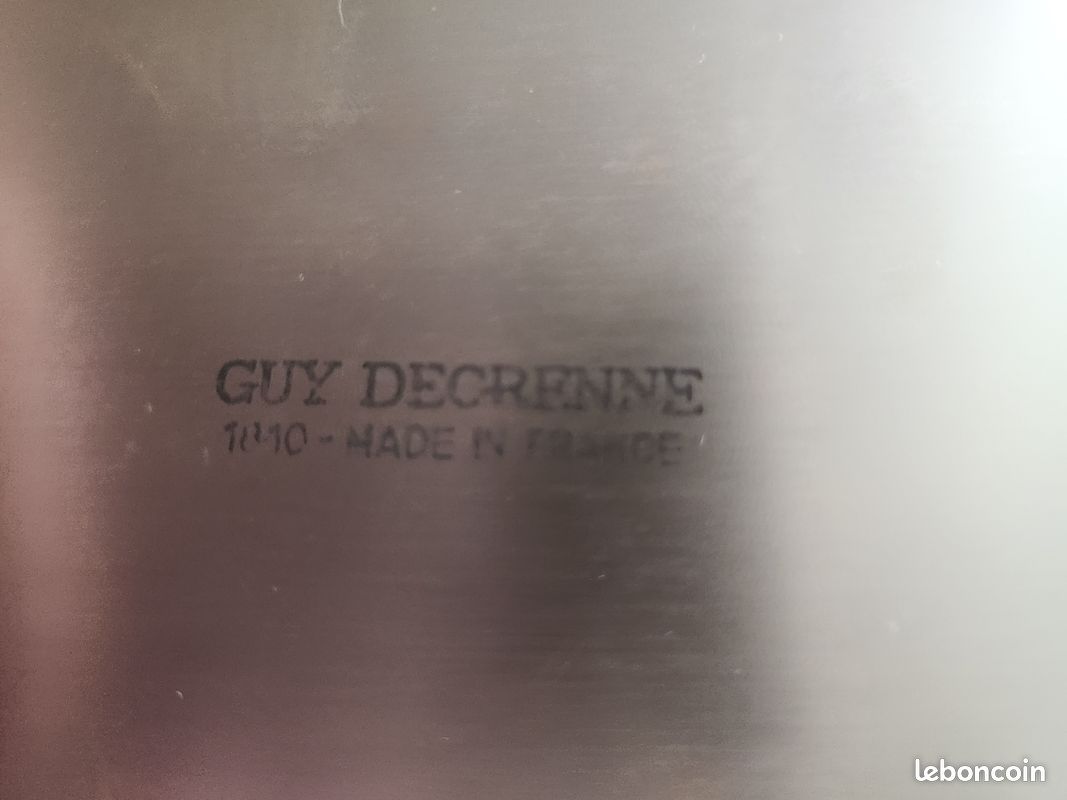3 plats inox Guy Degrenne ovales pointus (image 8)