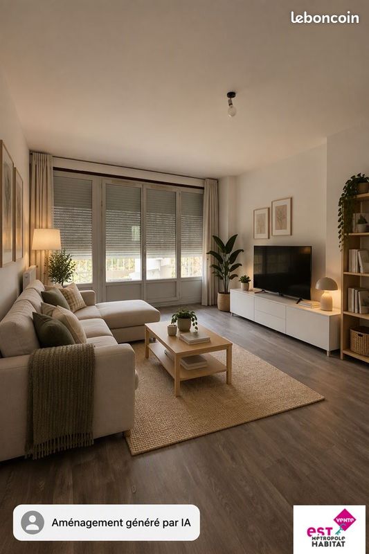 Appartement 3 pièces 67 m² · à Villeurbanne · 67 m² · 169 000 €