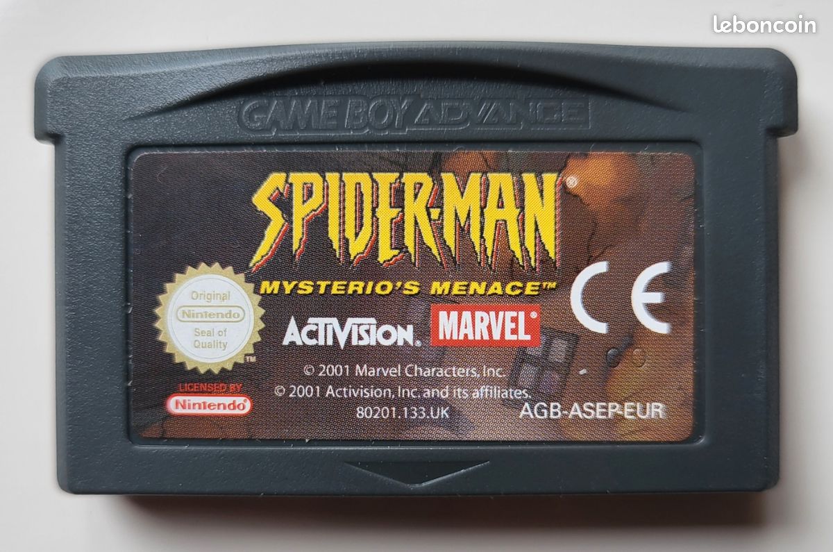 Jeu Spiderman - Gameboy Advance GBA (image 3)