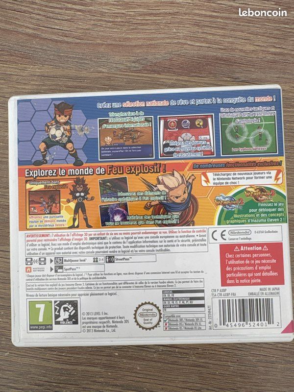 Test de Inazuma Eleven 3 : Feu Explosif sur 3DS par