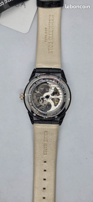 Montre Kenneth Cole New York Automatique Homme - Acier Inoxydable - Occasion - Réf. KC3886
