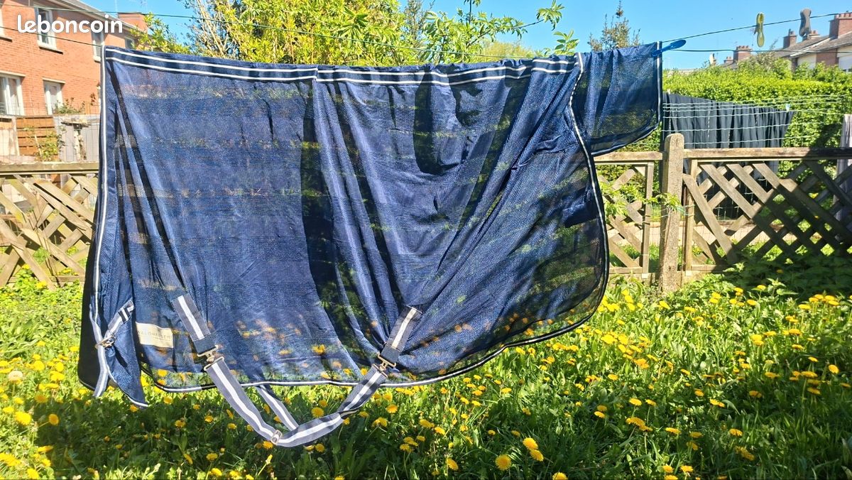 Chemise anti-mouche buzz-off avec protège cou Bucas 607 - BUCAS - Chemises cheval