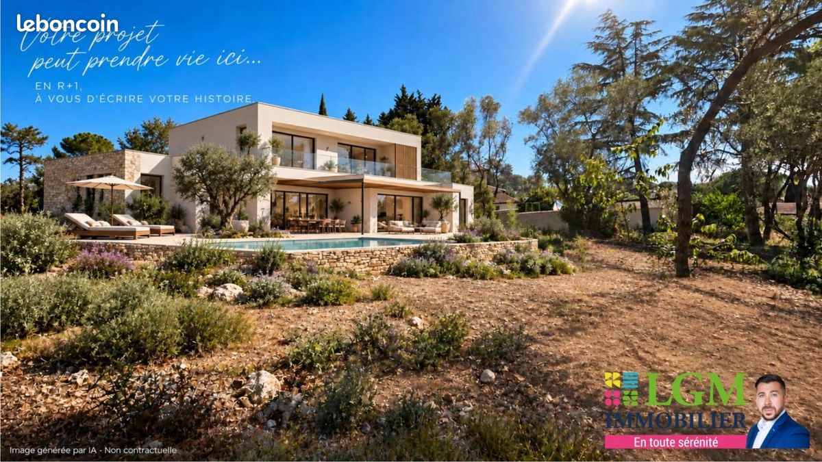Terrain 910 m² Vergeze · à Vergèze · 300 000 €