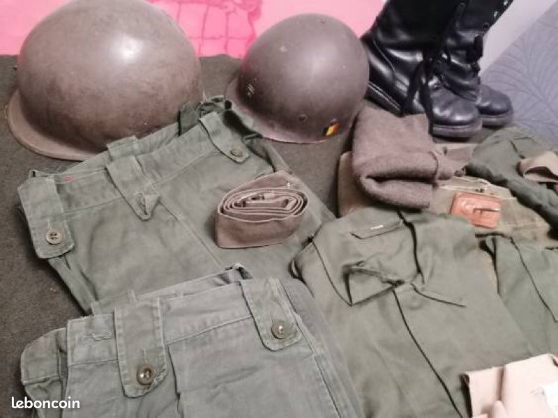 Sac PACO Belge années 1970/80 militaires (image 7)