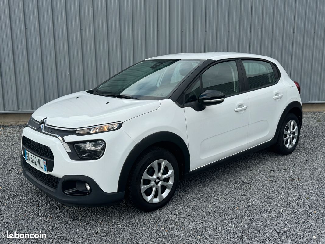 CITROEN C3 III 1.5 BLUEHDI 102cv S&S FEEL NAV BVM6 1ERE MAIN (image 1)