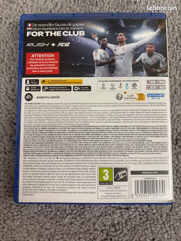 Jeu PlayStation FC 25 (image 2)
