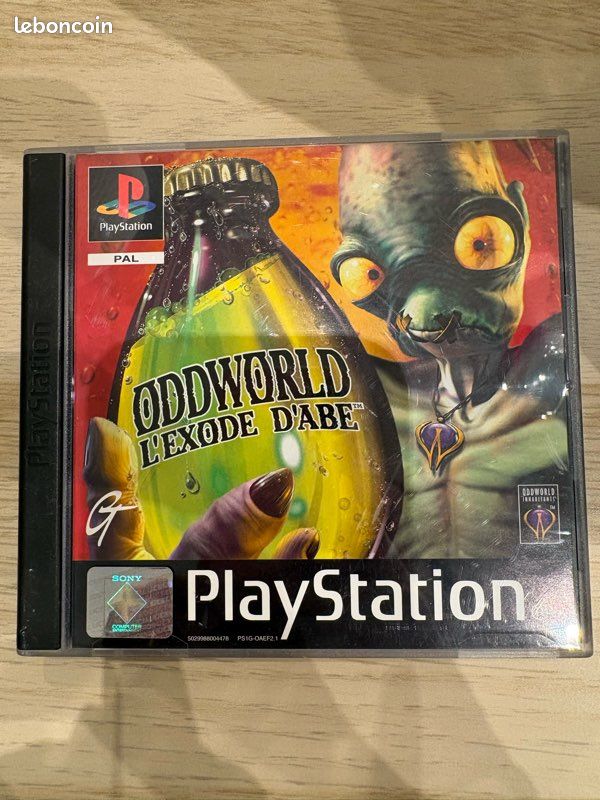 Oddworld: L'Odyssée d'Abe - Jeu Vidéo Original PS1