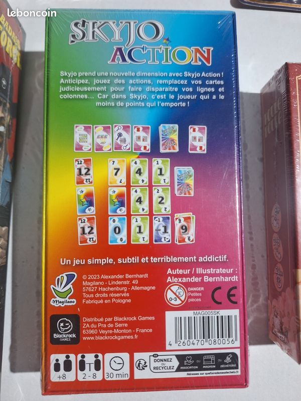 Jeux de société moderne : Twin It, 6 qui surprend, conspiration, Skyjo Action, Crack List, etc... (image 15)