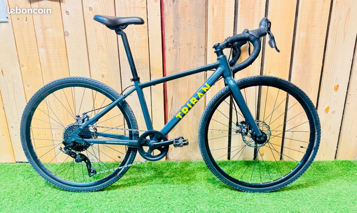 Rc 520 Gravel VÃ©lo Gravel Triban Grvl 120 Grvl 120 Gravel Titanio