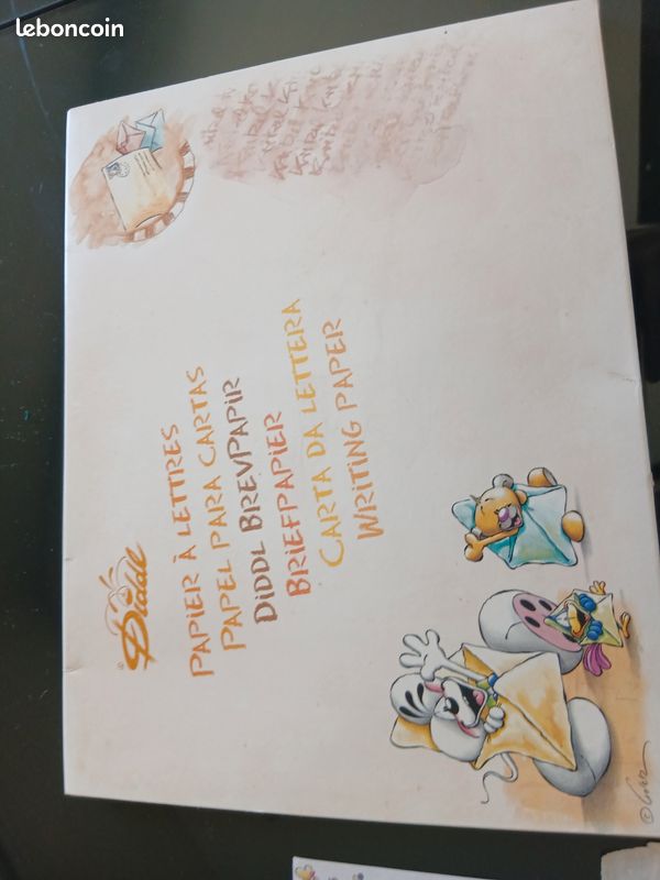 Années 2000-gros Lot Diddl blocs enveloppes parfumées timbres bloc note aimanté sacs souvenir (image 6)