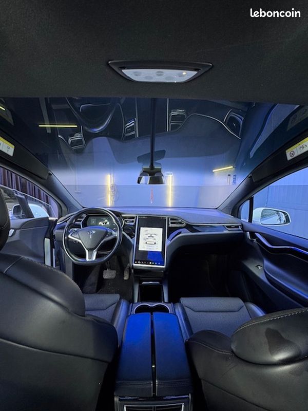 Tesla Model X TESLA MODEL X 525CV 75D TVA RECUPERABLE garantie TESLA (image 8)