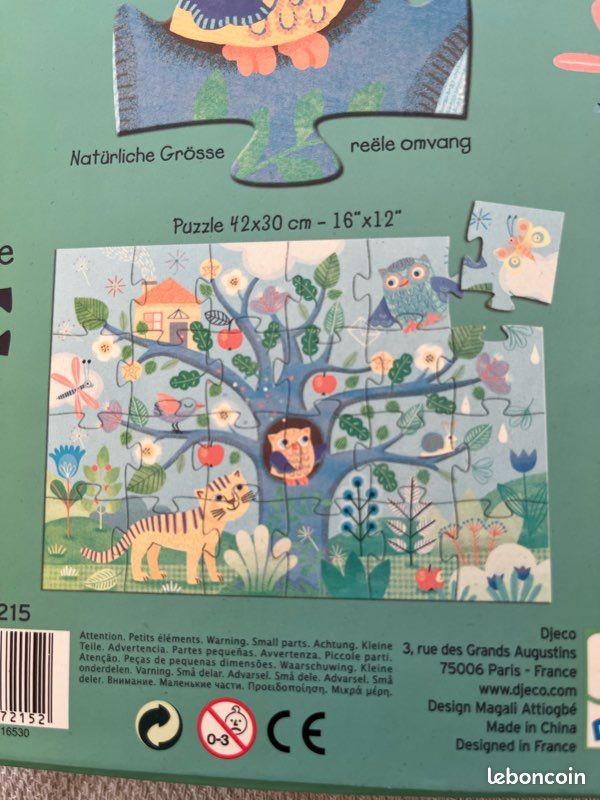 Puzzle coucou hibou djeco 3+ (image 3)