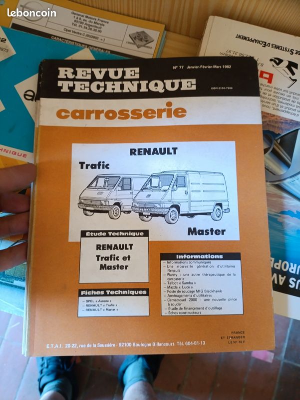 Revue technique trafic master (image 1)