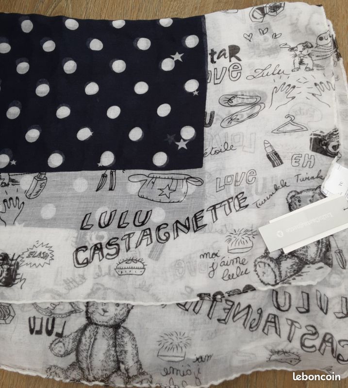 Foulard lulu castagnette (image 2)