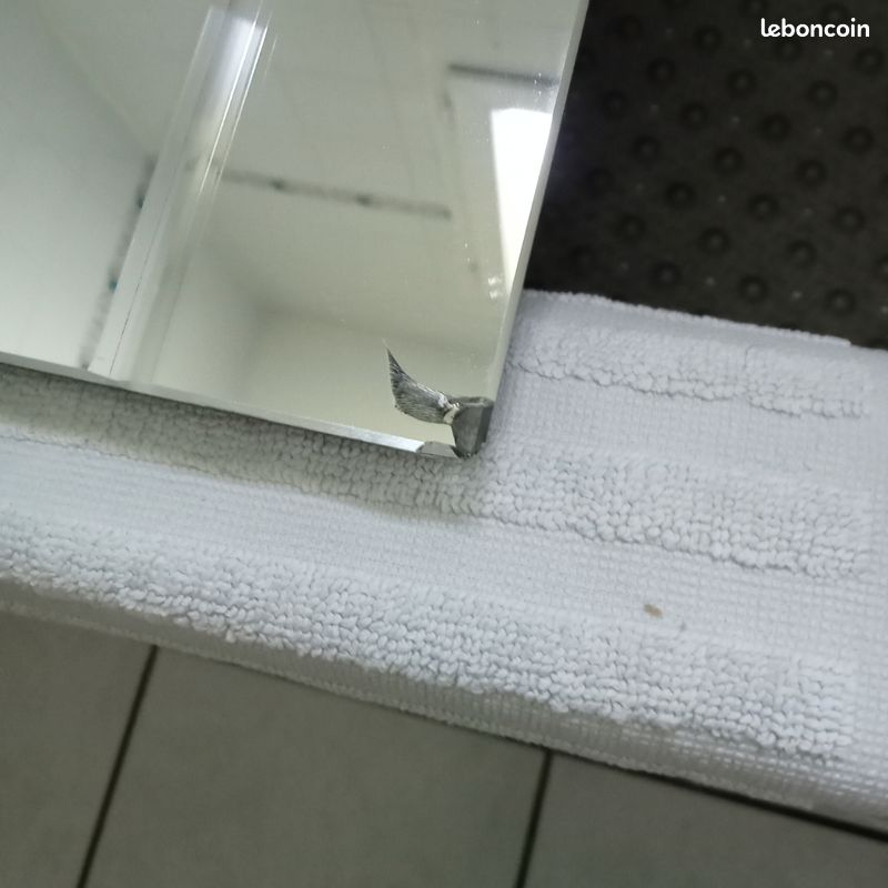 Miroir de salle de bain avec 2 spots intégré (image 3)