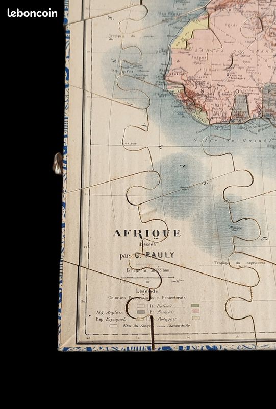 Seven Puzzle Maps of the World. / Logerot ; Fremin, A.R