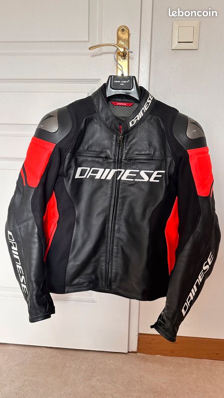 Dainese - Blouson Cuir Racing 3. L/XL (image 1)