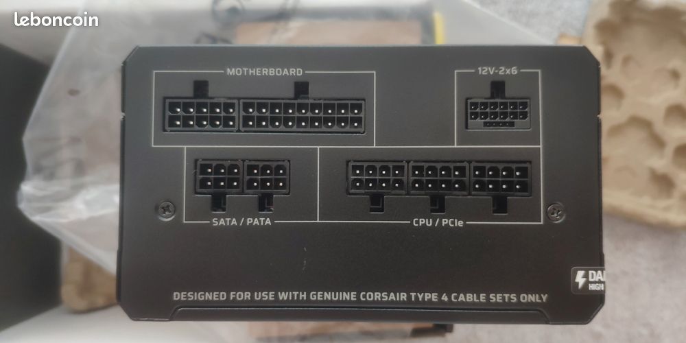 Corsair RM850e, état neuf, alimentation ATX pour PC (image 7)