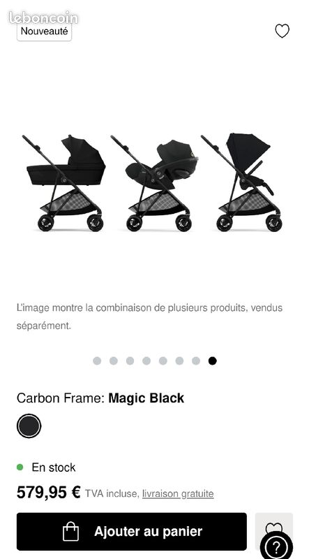 Poussette cybex melio carbon (image 2)