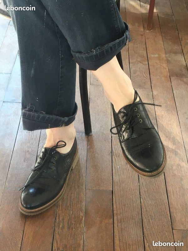 Mocassins cuir EDEN (image 1)