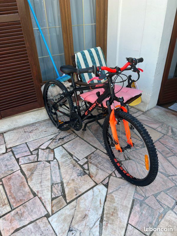 Vtt Rockrider 700 Btwin 24 Pouces Orange Vtt Decathlon Rockrider