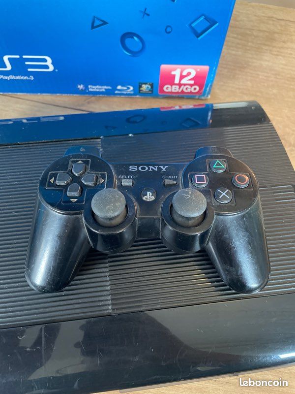 Console Sony PS3 Ultra Slim 12 Go - Neuve Sous Blister - Noir PAL