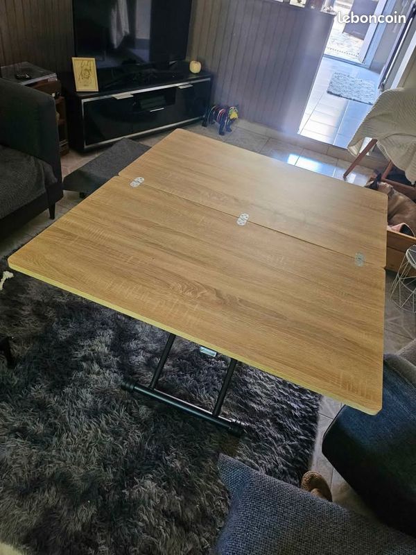 Table basse relevable et extensible neuve BUT (image 2)