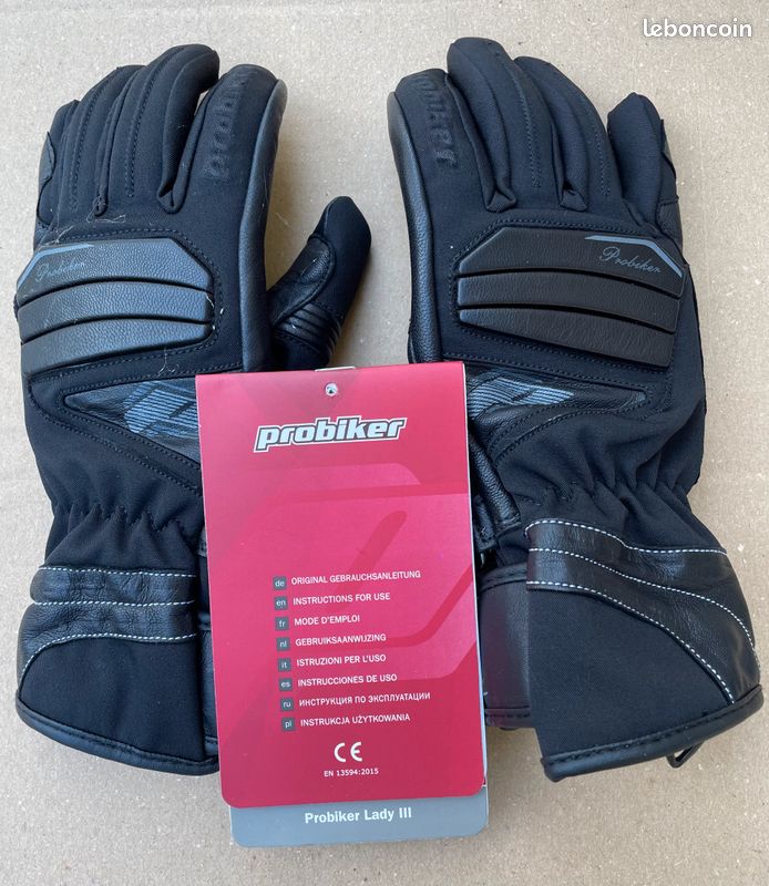 Casque Moto + Gants (image 3)