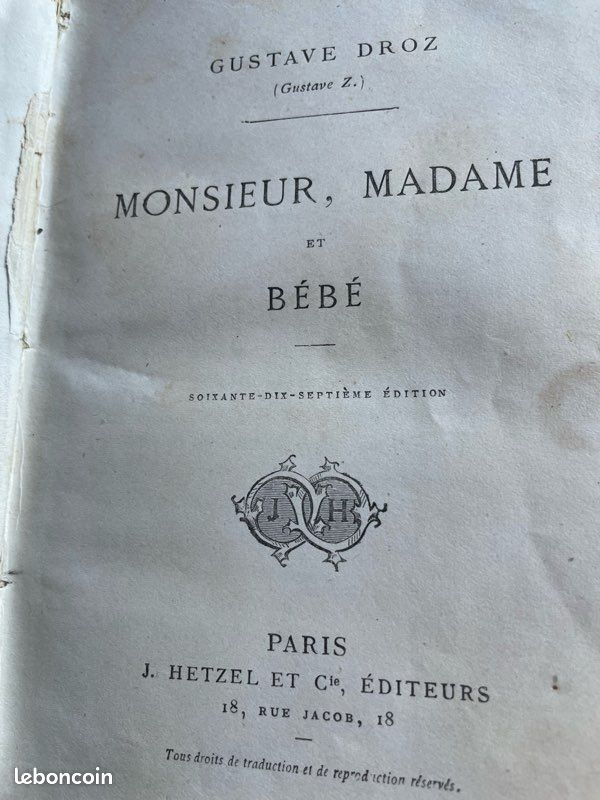 Monsieur, Madame et Bébé (image 2)