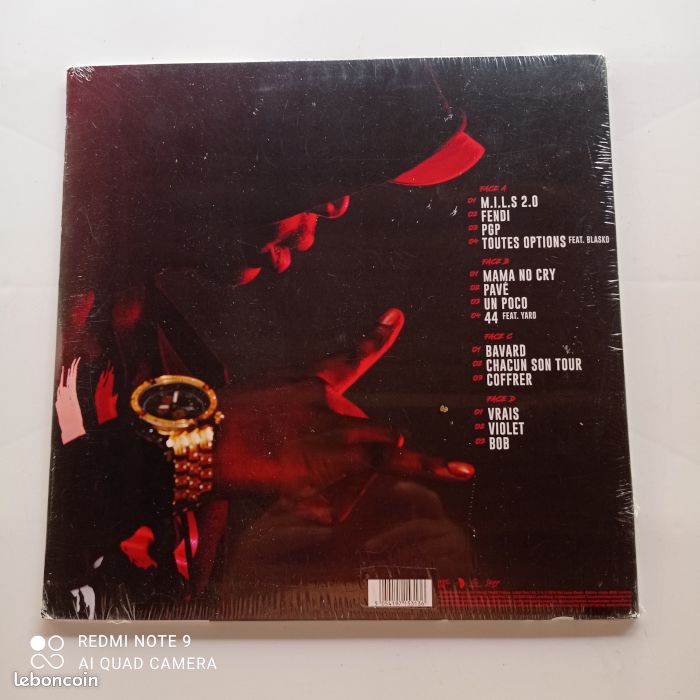 Disque vinyle 33 T - NINHO MILS 2.0 RAP FRANCAIS (image 2)