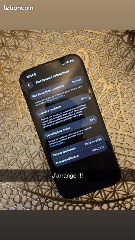 IPhone 16 tout d’origine (image 1)