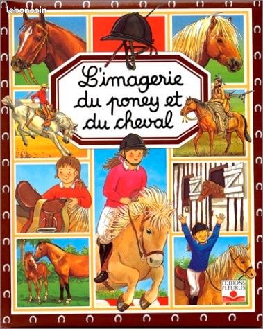 Livre "L'imagerie du poney et du cheval" (image 1)