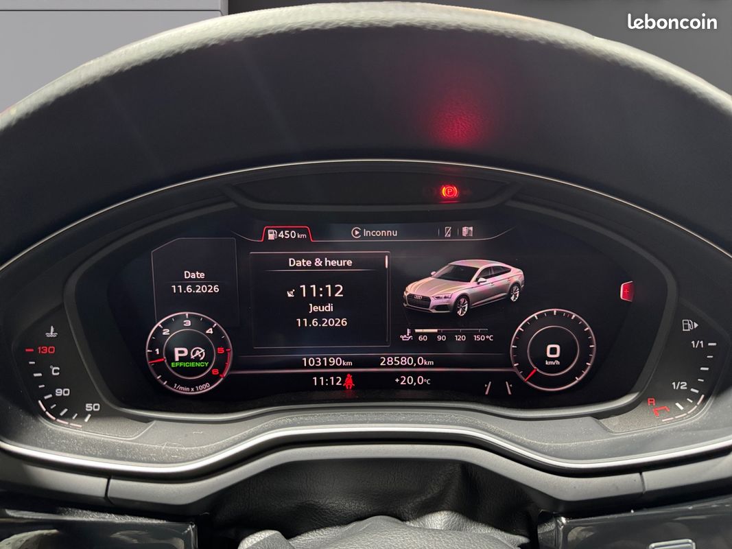 AUDI A5 SPORTBACK 3.0 TDI 218 QUATTRO S TRONIC 218Ch Garantie 12 mois (image 14)
