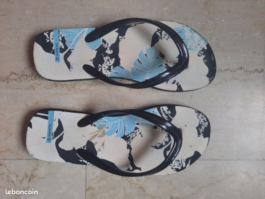 Tongs Olaian décathlon taille 35-36 Chaussures