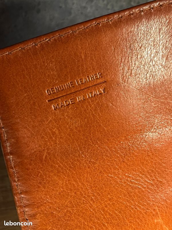 Sacoche vintage ADPEL Cuir véritable (image 5)