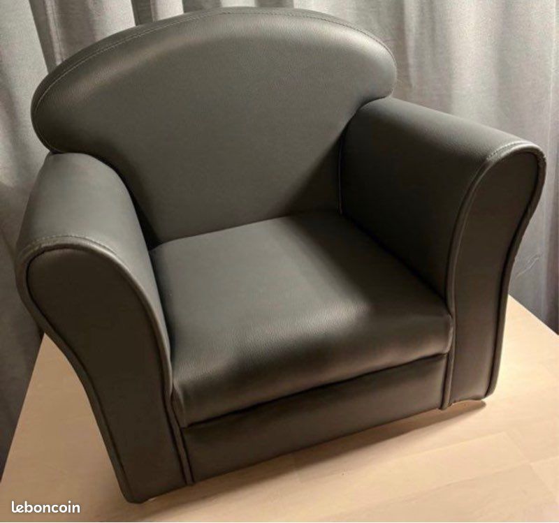 Fauteuil club pour enfants simili ou tissus Neufs (image 2)
