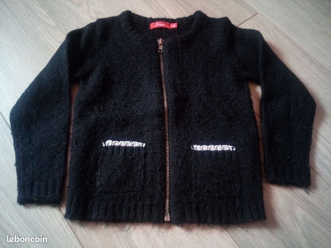 Lot 3 gilets zippés fille 3 ans (image 5)