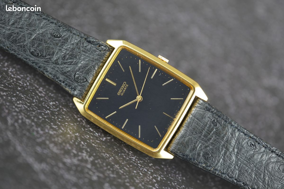 Seiko Quartz « Tank » 7431-5210 - Montres & Bijoux