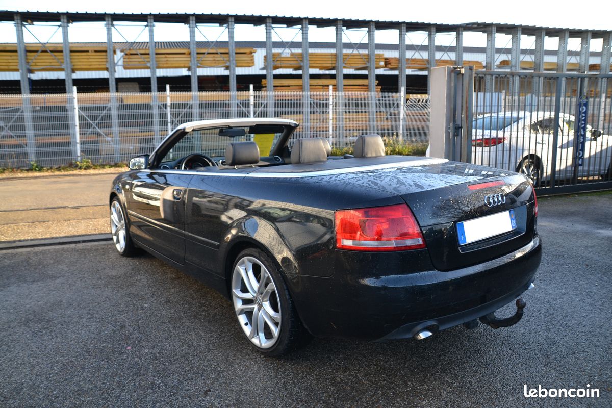 AUDI A4 III CABRIOLET 3.0 TDI 233cv QUATTRO AMBITION LUXE (image 3)