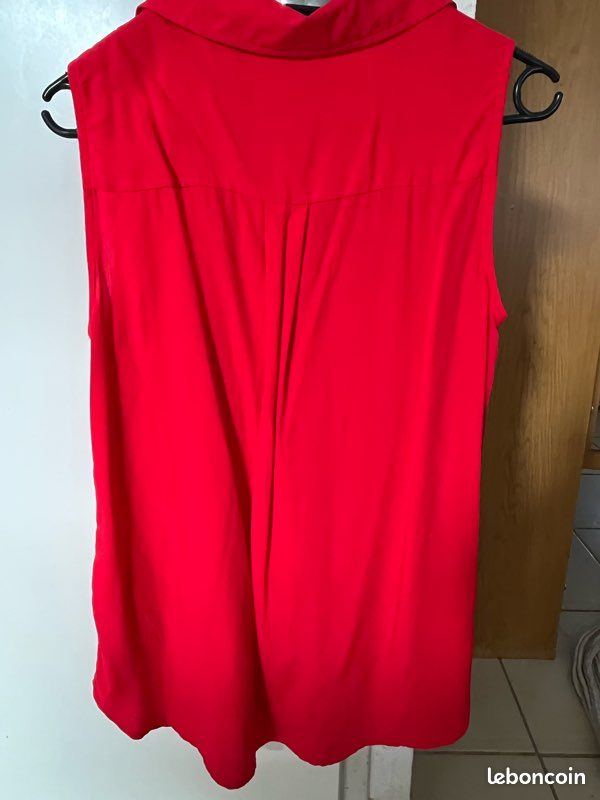 Chemise rouge (image 2)