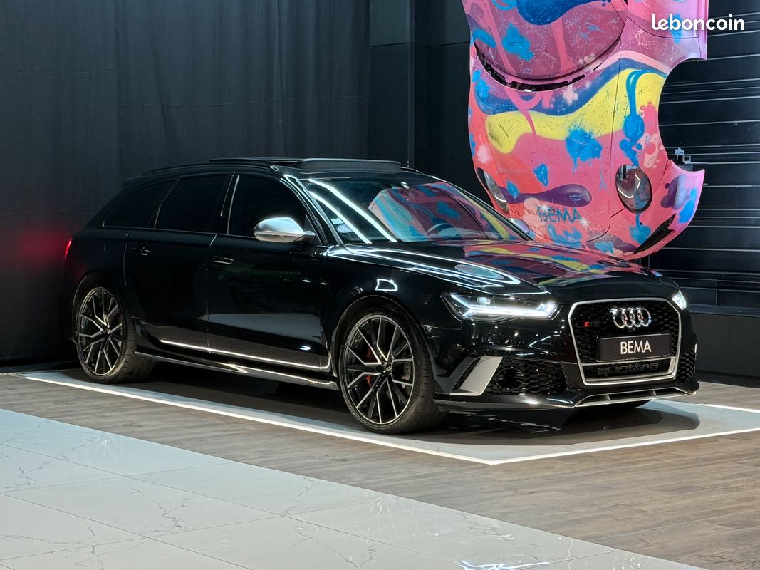 AUDI RS6 C7 AVANT PERFORMANCE 4.0 TFSi V8 605cv QUATTRO TIPTRONIC | BOSE | TOIT OUVRANT | 989 euros/mois (image 1)