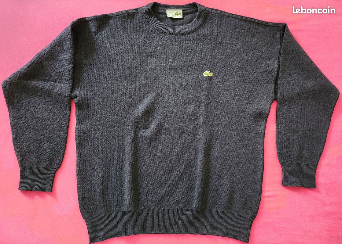 Vêtements Lacoste authentique vintage occasion homme et femme (image 9)