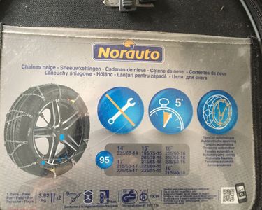 2 cadenas de nieve NORAUTO 7 MYA 95 - Norauto