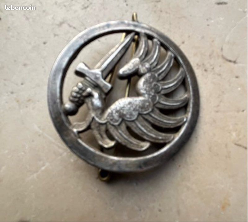 Insigne métal infanterie de marine - Insignes de beret - Insignes de