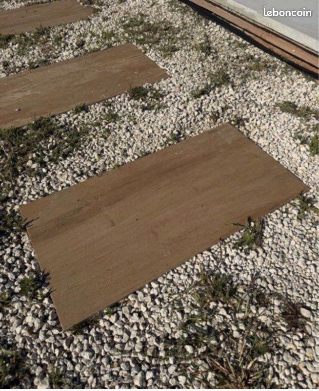 42m2 carrelage effet bois extérieur-intérieur (image 1)