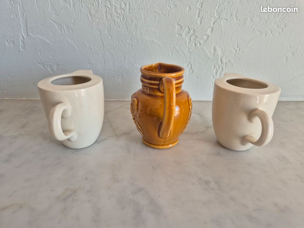 Lot 3 pots, pichets en céramique - comme neufs (image 4)
