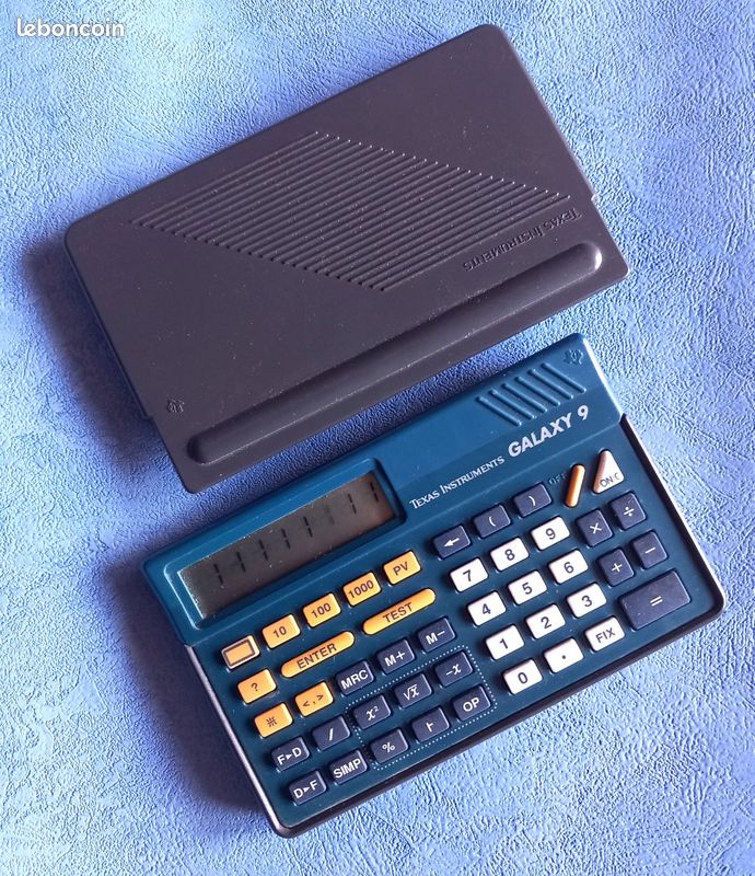 Calculatrice Texas Instruments Galaxy 40 Vintage - Pour Pièces Ou Réparation