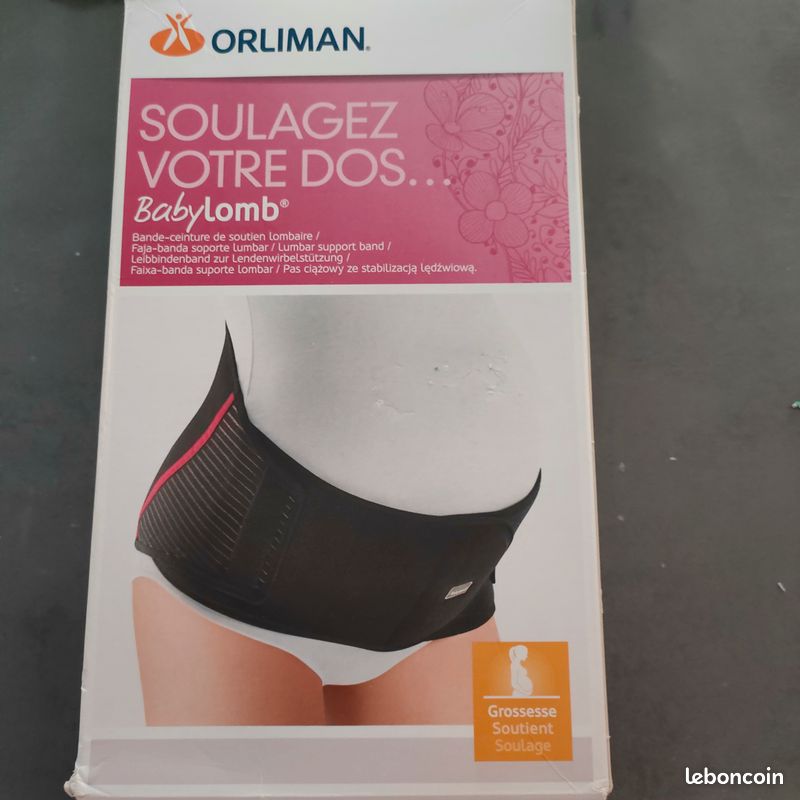 Ceinture de grossesse soutien lombaire Orliman -taile