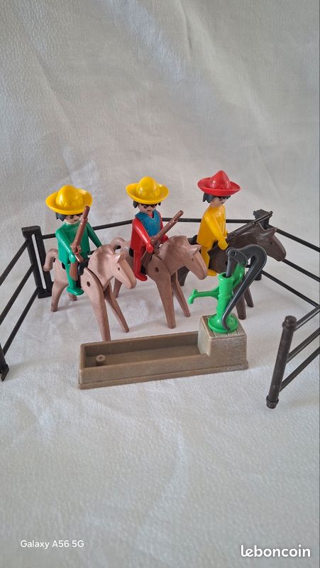 PLAYMOBIL vintage western cowboys mexicains shérif superset 3407 de 1976 / boîte | eBay